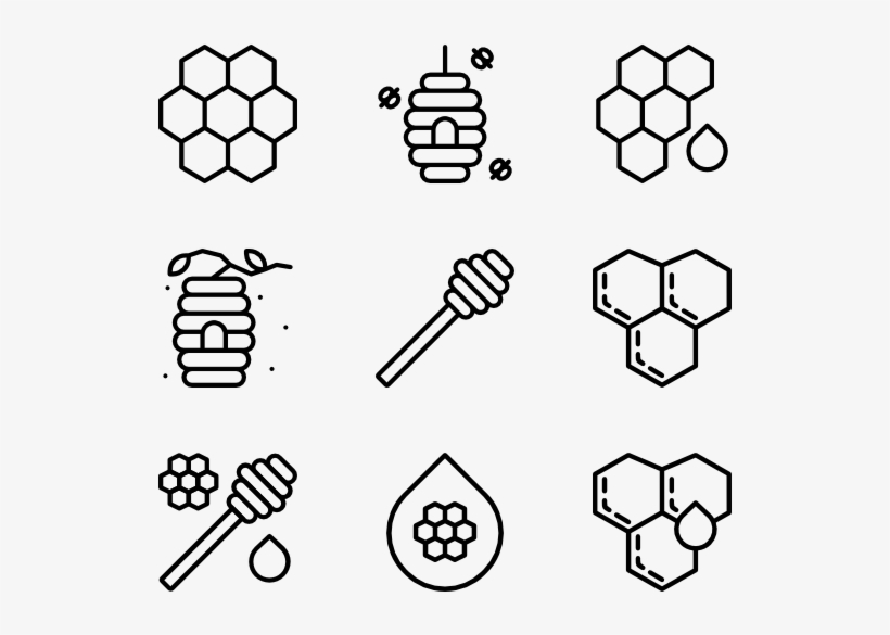 Apiary - Web Design Line Icon, transparent png download