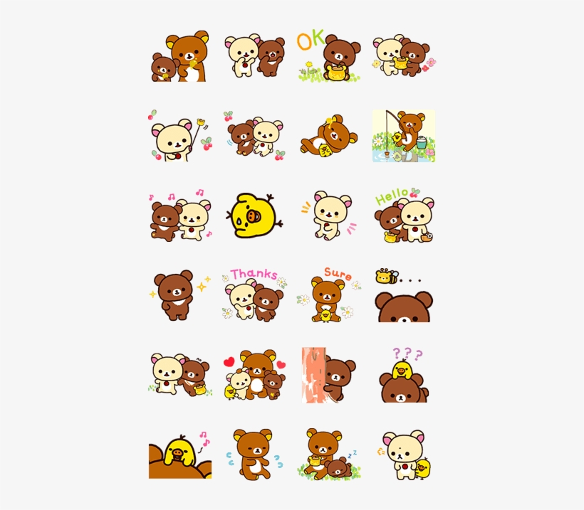 Rilakkuma～korilakkuma With A New Friend～ - Rilakkuma Dan Korilakkuma, transparent png download