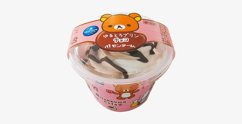 • Food Rilakkuma Sweets Japanese Food Pudding Purin - Sundae, transparent png download