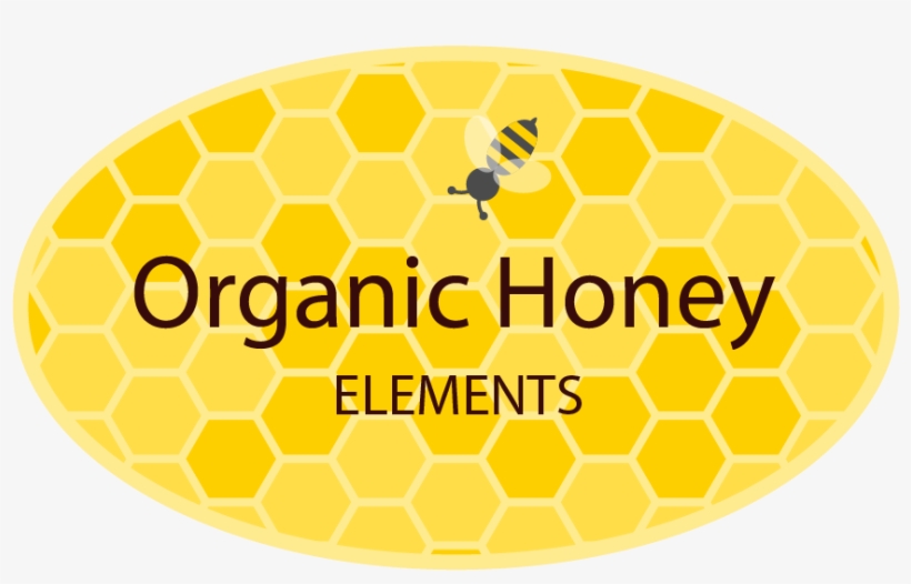 Clipart Transparent Stock Honey Bee Honeycomb Painted - Honey Bee, transparent png download