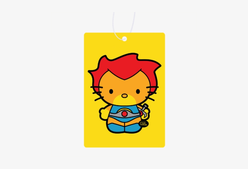 Hello Lion-o Air Freshener - Hello Kitty Lion, transparent png download