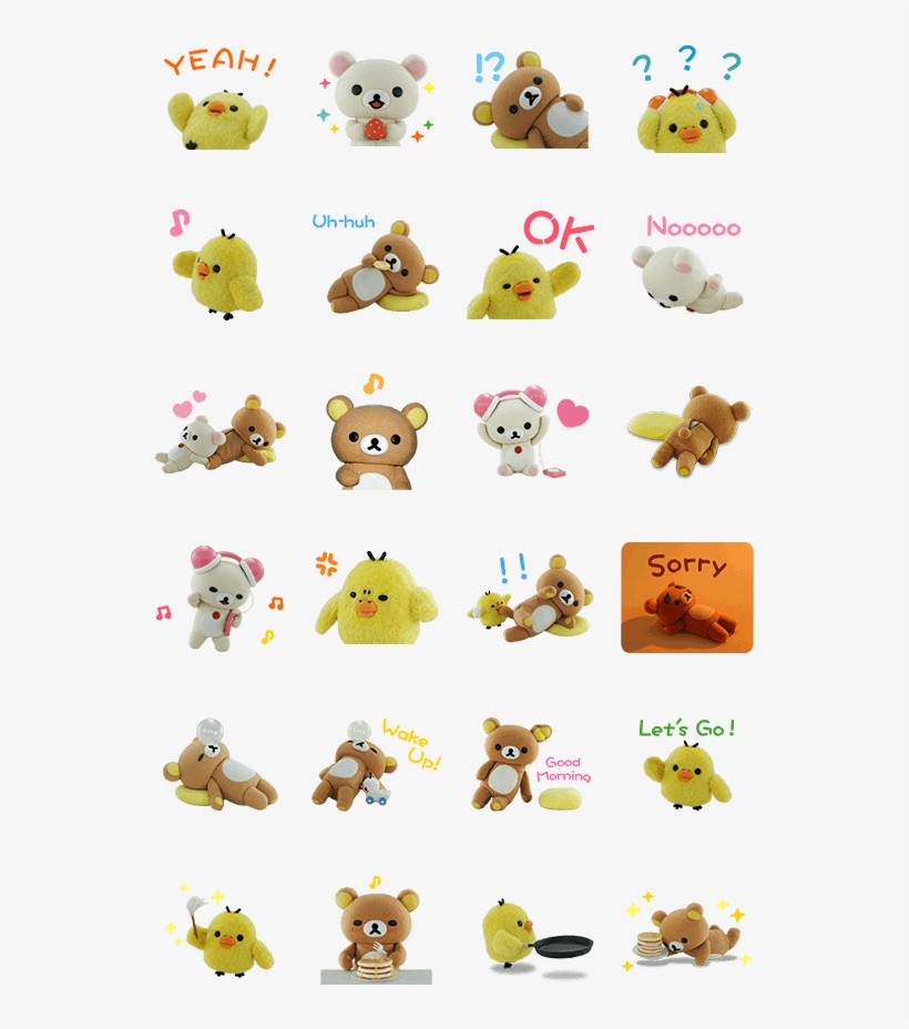 The Movie [ดุ๊กดิ๊ก] - Rilakkuma, transparent png download