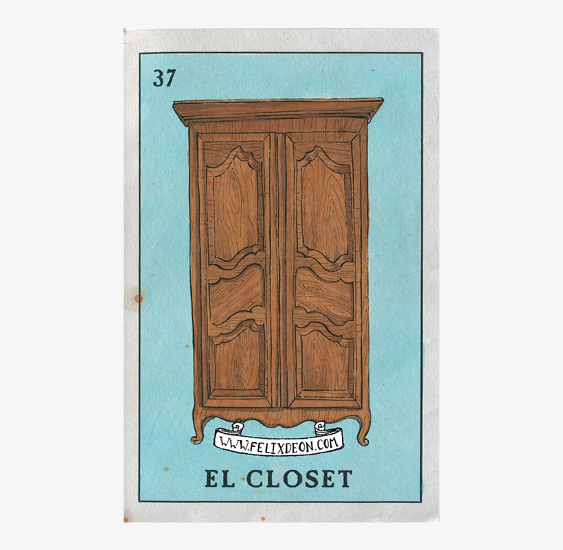 Felix D'eon, El Closet - Lotería, transparent png download