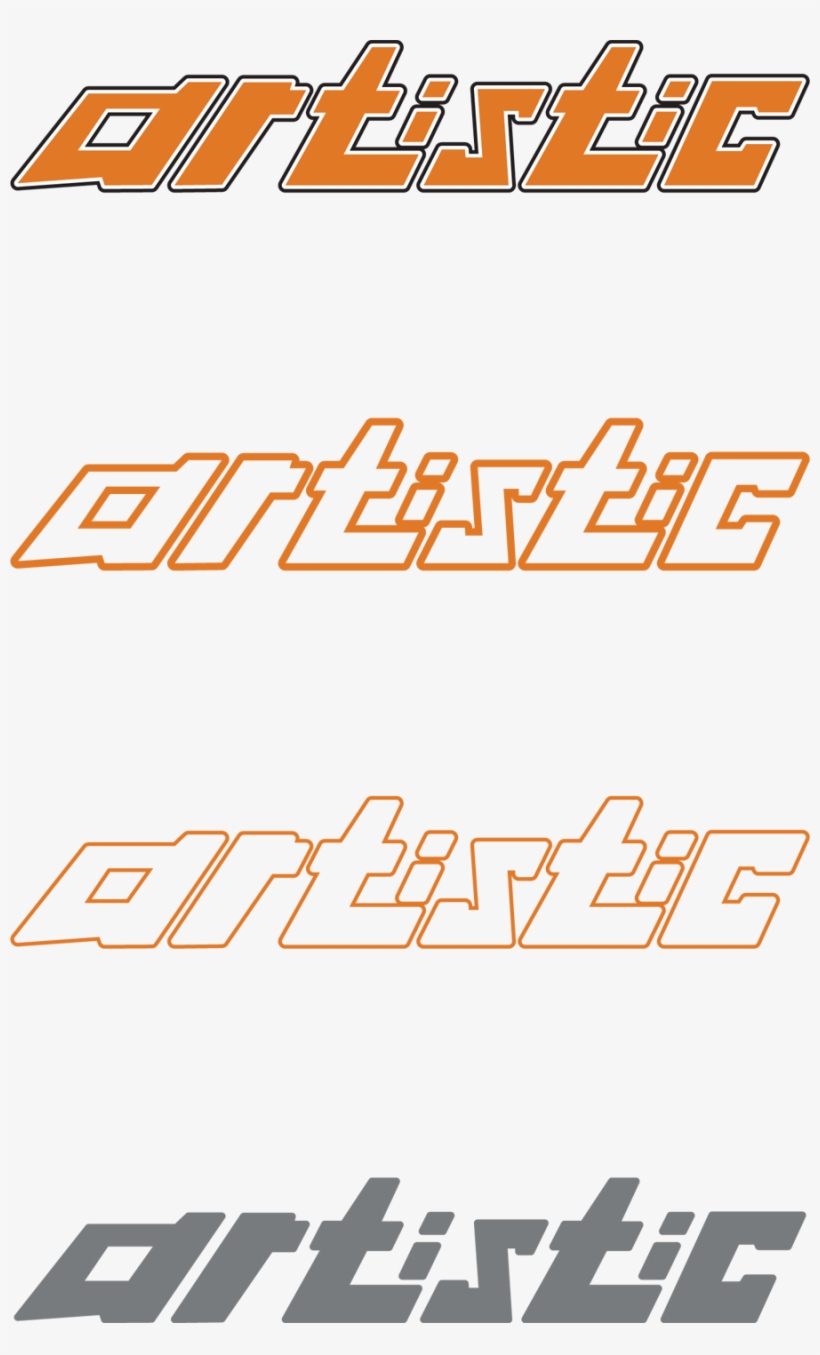 Artistic Logos - Orange, transparent png download