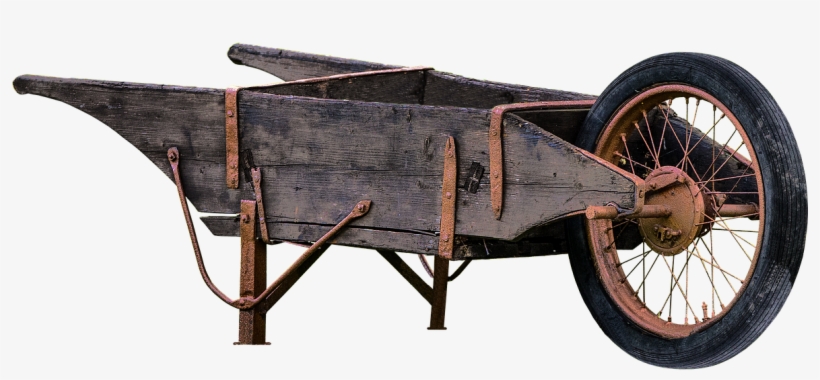 Cart Old Transport - Old Cart Png, transparent png download