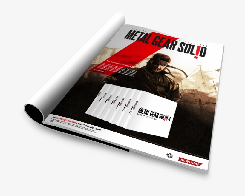 Metal Gear Solid Magazine - Gadget, transparent png download