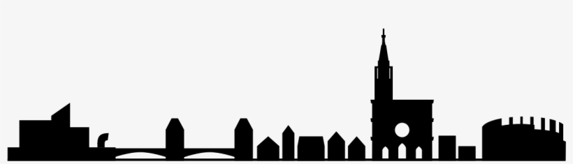 File - Strasbourg Skyline - Svg - Strasbourg, transparent png download