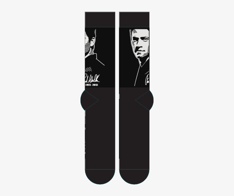 Paul Walker Socks - Gadget, transparent png download