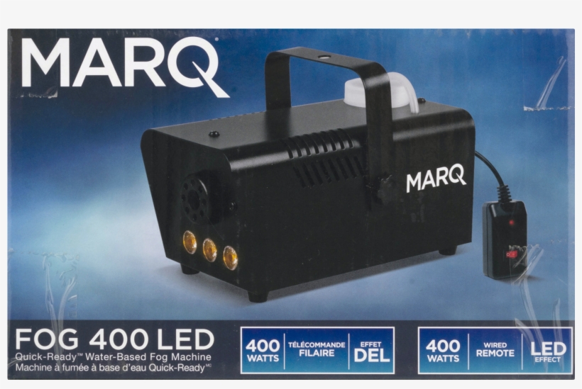 Marq Fog 400 Led Black, transparent png download