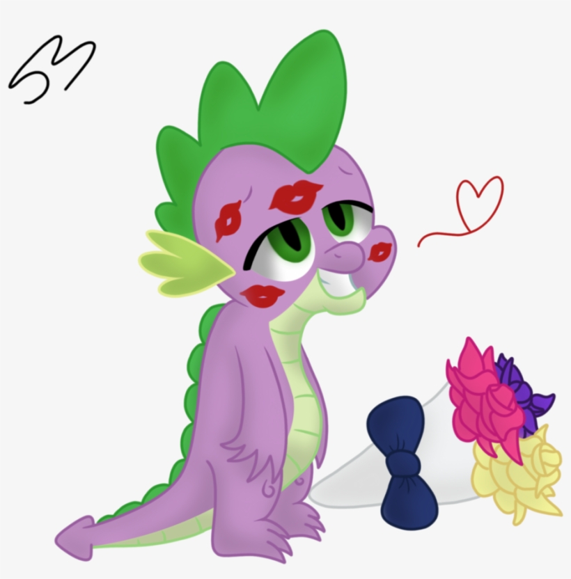 Shiverbear, Bouquet, Female, Heart, Kiss Mark, Male, - Deviantart, transparent png download