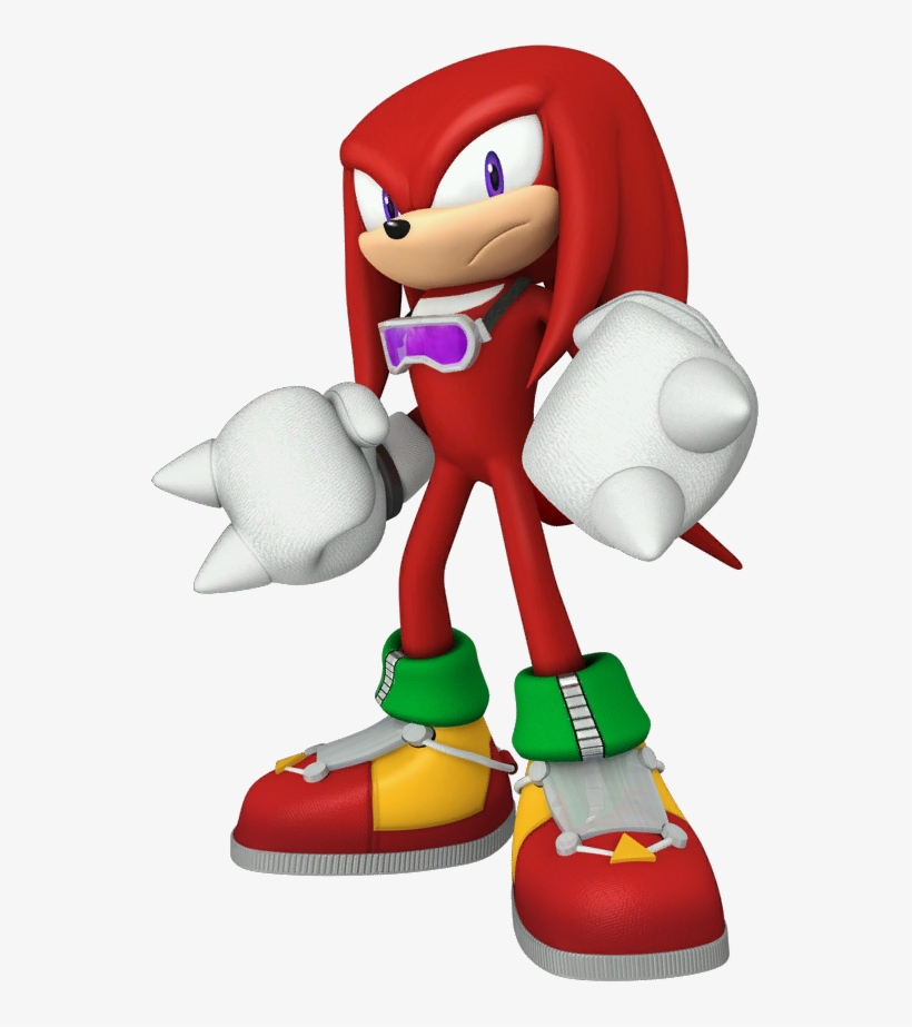 22, July 8, 2013 - Sonic Free Riders Knuckles, transparent png download