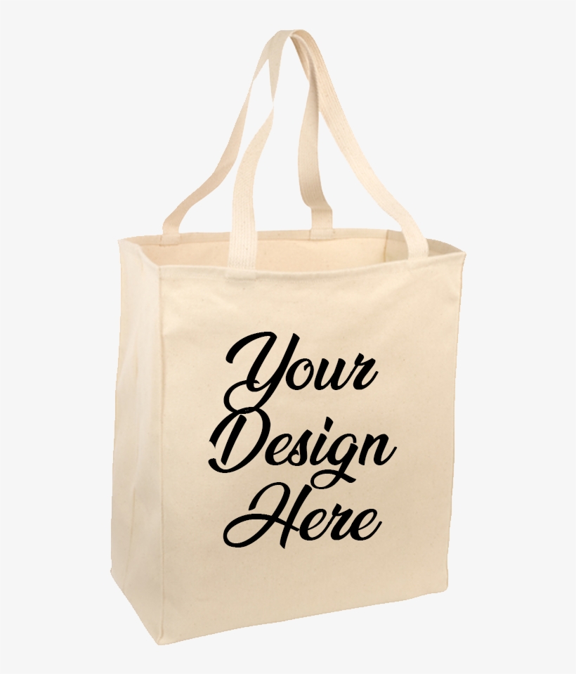Over The Shoulder Grocery Tote - Shallots And Giggles - Large 100% Cotton Tote Bag, transparent png download