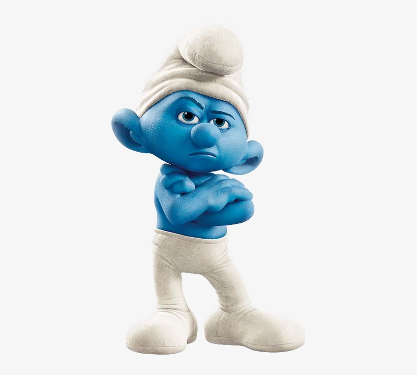 Biscuit, The Smurfs, Smurfette, Cartoon Tv, Cartoon - Smurfs Grouchy, transparent png download