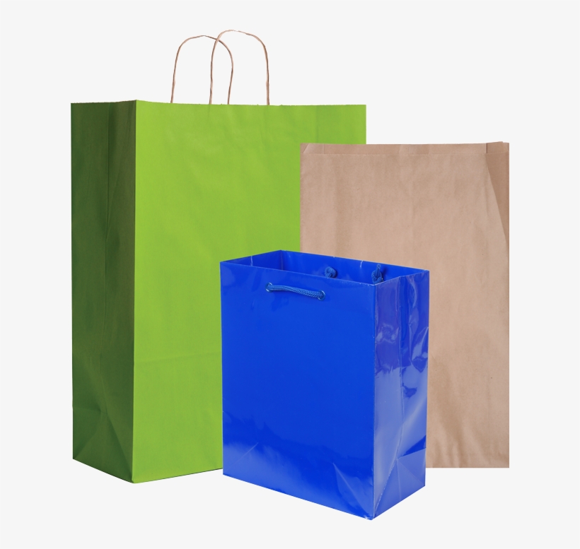 Paper Shopping Bags - Bag, transparent png download