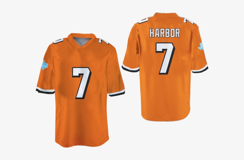 Colors Lance Harbor West Canaan Coyotes Football Jersey - Varsity Blues, transparent png download
