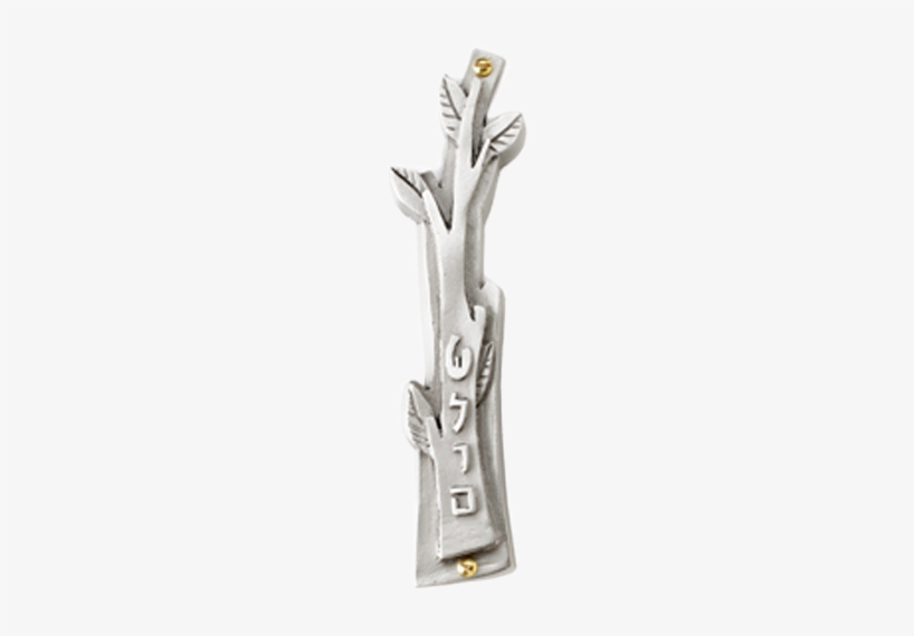 Olive Branch Mezuzah By Emily Rosenfeld - Mezuzah, transparent png download