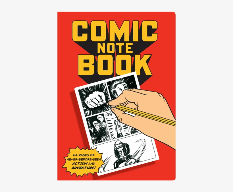 Comic Book Notebook, transparent png download