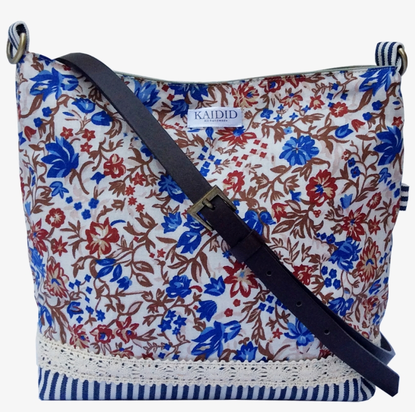 Blue Weed Cross Body Bag - Portable Network Graphics, transparent png download
