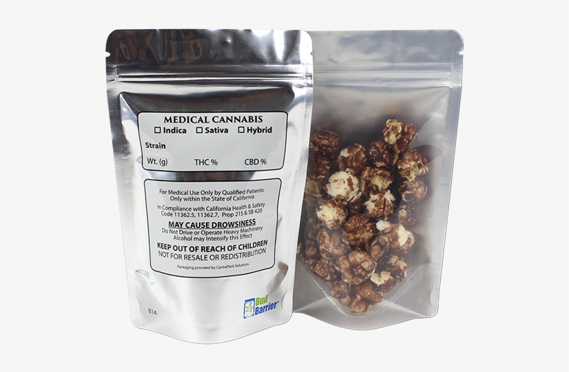 Hemp Custom Mylar Ziplock Bags - Pecan, transparent png download