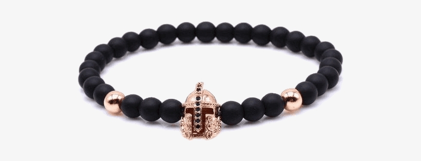 Trendy Imperial Crown Charm Bracelets Men Natural Stone, transparent png download