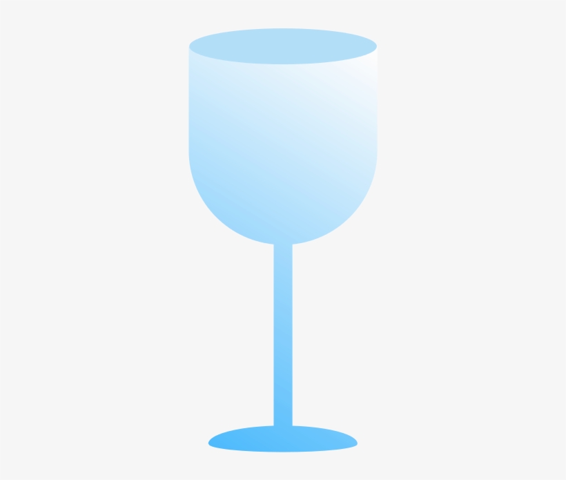 Wine Glass Champagne Glass Microsoft Azure - Skleničky Na Víno Modré, transparent png download