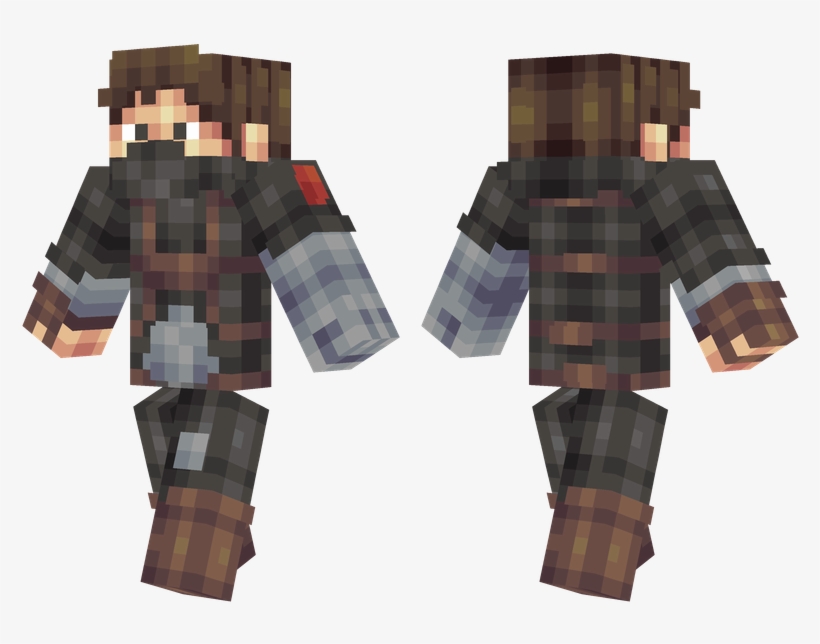 Winter Soldier - Skins De Minecraft Left 4 Dead, transparent png download