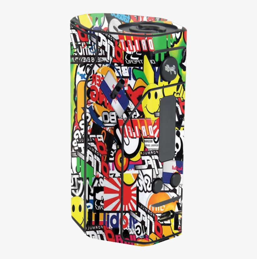Sticker Explosion Wismec Reuleaux Dna 200 - Cartoon, transparent png download