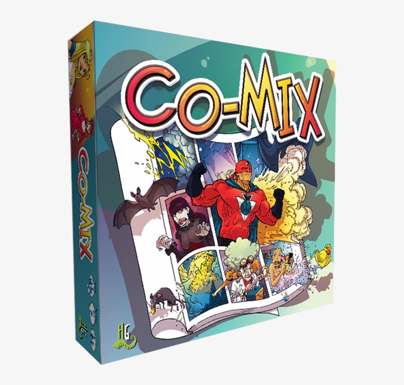 In Co Mix, You Will Craft Your Stories By Laying Out - Horrible Games Co-mix, transparent png download