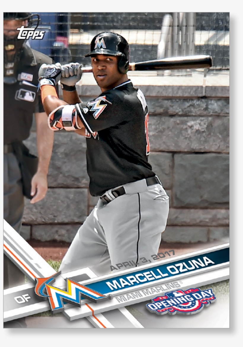 Yoan Moncada 2017 Topps Opening Day #74 Rookie Card, transparent png download