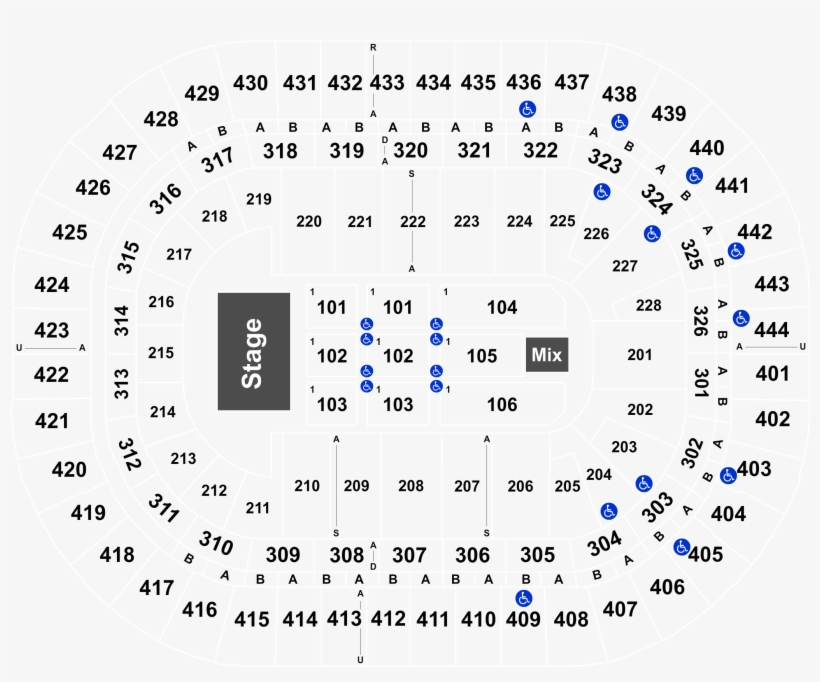 Section 108 Honda Center, transparent png download