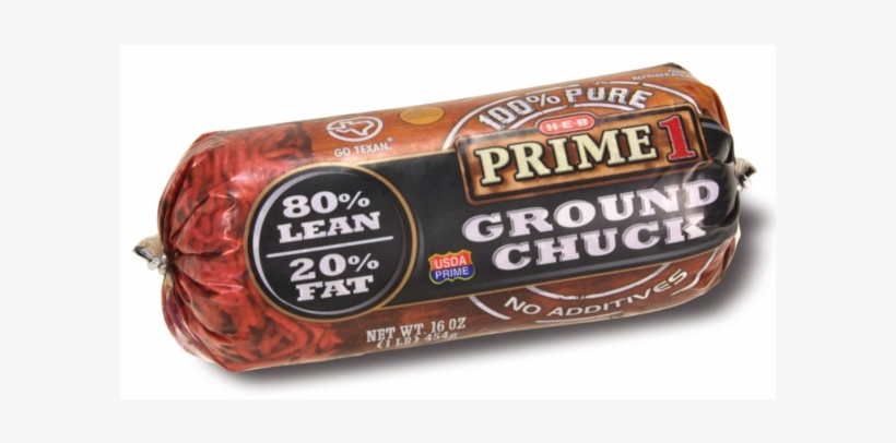 H E B Ground Beef Chuck 80/20 - H.e.b. Meat Plant, transparent png download