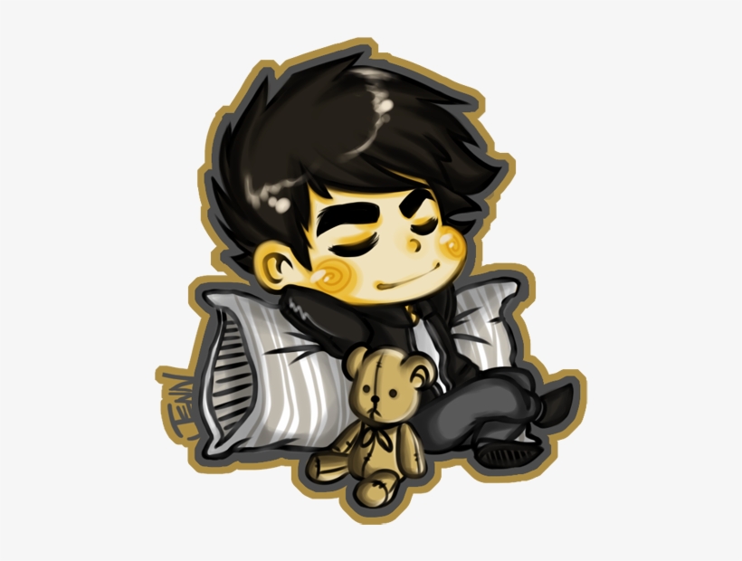 Elena & Damon Doodles Created By ©jenn - Vampire Diaries Chibi Damon, transparent png download