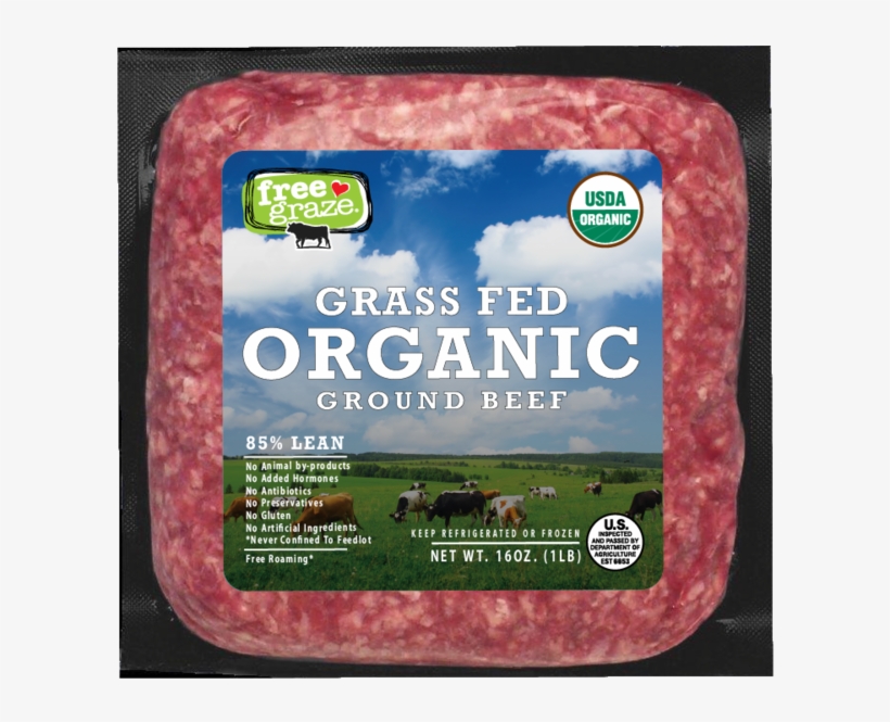 Organic Beef Brick Mockup-01 - Organic Beef, transparent png download