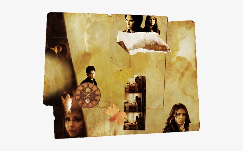 When Damon First Came Back To Mystic Falls, He Had - Poster, transparent png download