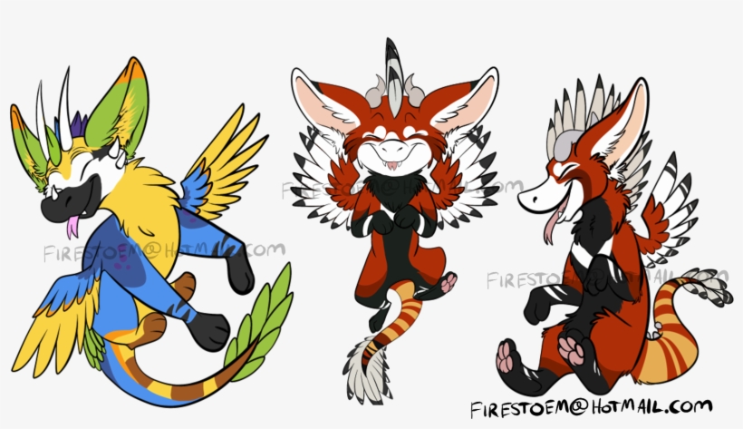 Secret Rio And Akuma Badge Trade - Cartoon, transparent png download