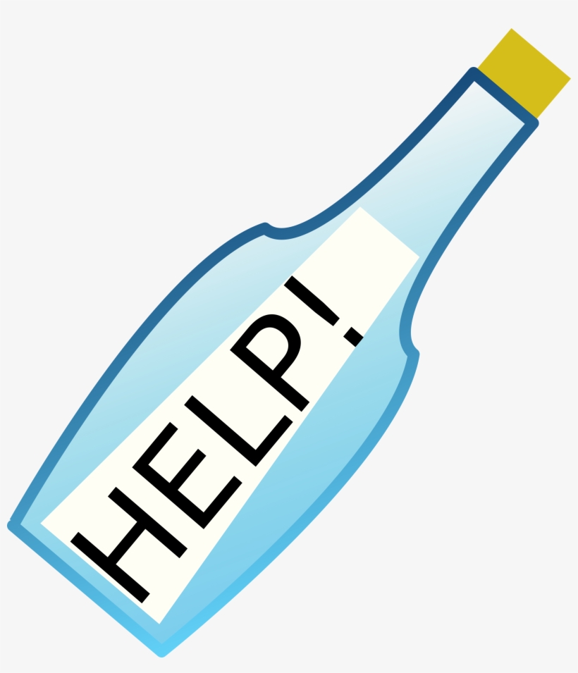 This Free Icons Png Design Of Message In A Bottle, transparent png download