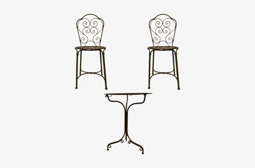 Innovative Parisian Bistro Table With Viyet Designer - Chair, transparent png download