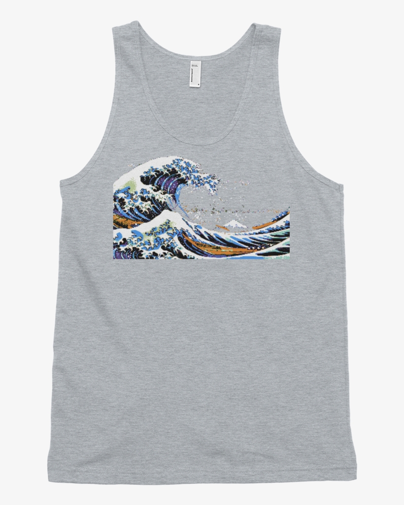 Vaporwave Japanese - Rikki Knight Katsushika Hokusai Art A Big Wave Of Kanagawa, transparent png download