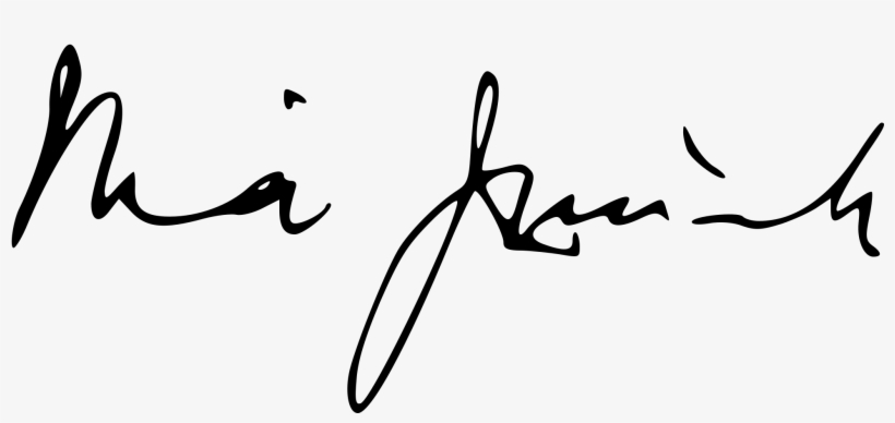 Open - Muhammad Ali Jinnah Signature, transparent png download