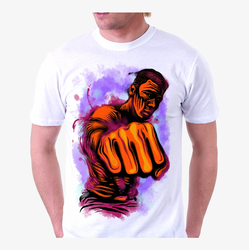 Muhammad Ali T-shirt - Flow State University - 100% Cotton 3 Color Screen, transparent png download