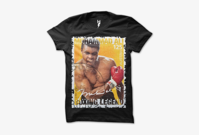 Rare Muhammad Ali Boxing Legend Austria Stamp Design - Mockup, transparent png download