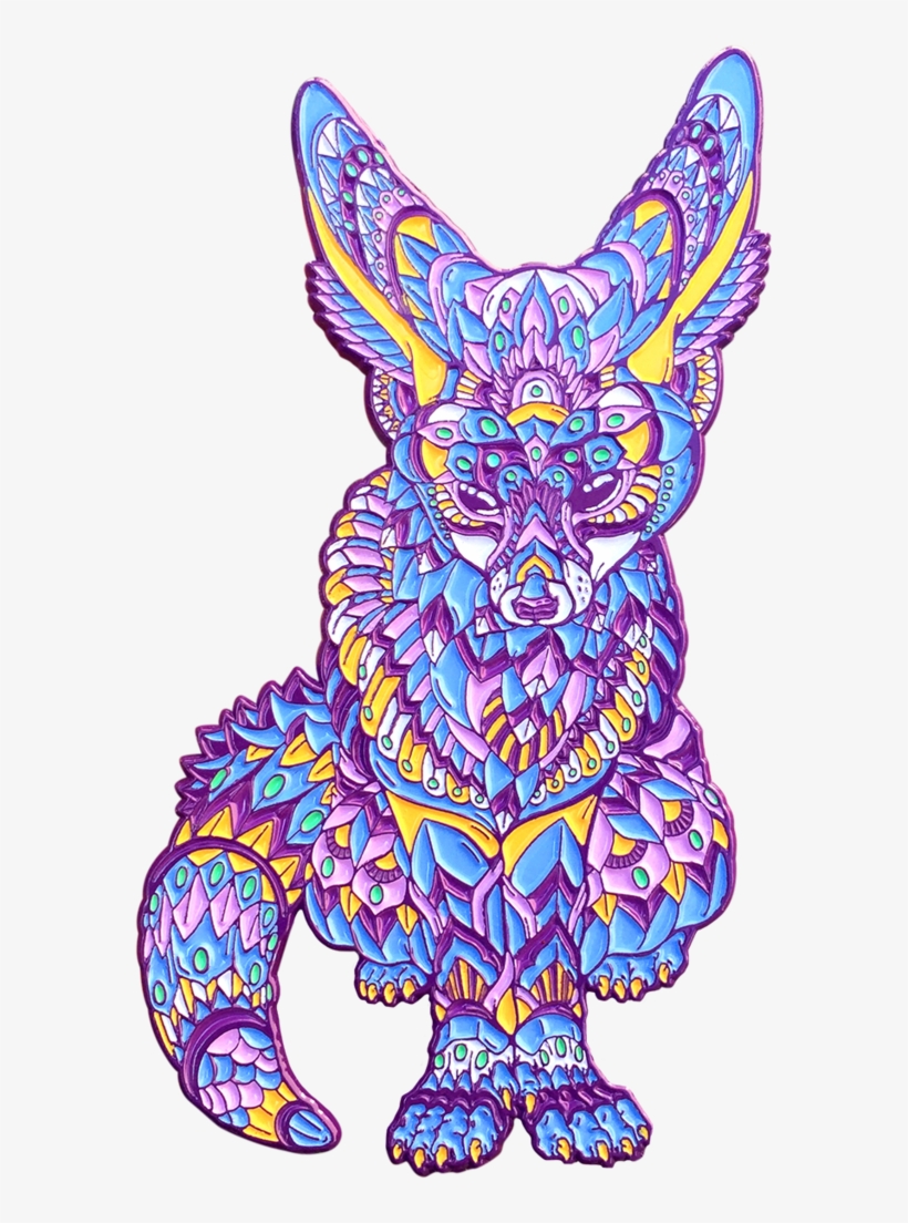 Fennec Fox Pin, transparent png download
