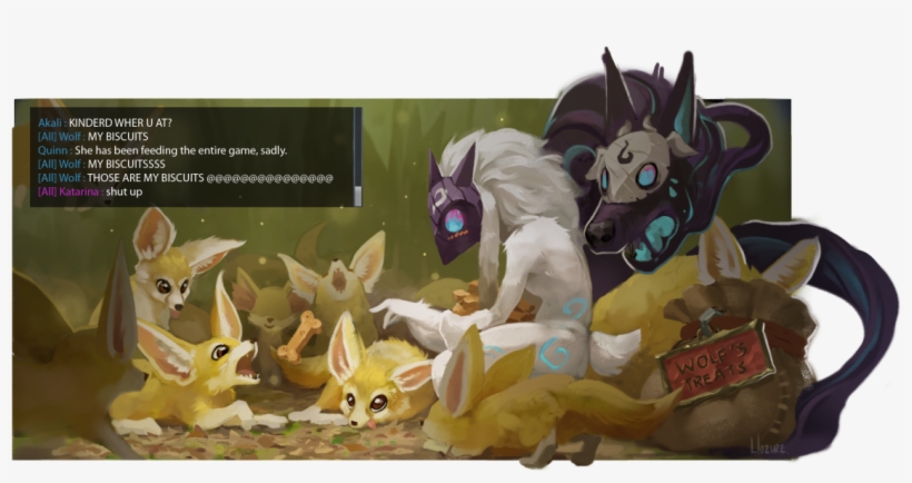 Fennec Foxes Are The Most Adorable Things Ever Https - Kindred Y Nasus, transparent png download