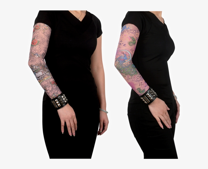 Ladies' Tattoo Sleeves - Sleeve Tattoo, transparent png download