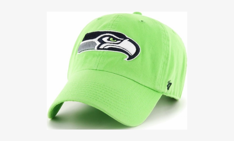 '47 Brand Seattle Seahawks Nfl Clean Up Strapback Hat - Seattle Seahawks, transparent png download