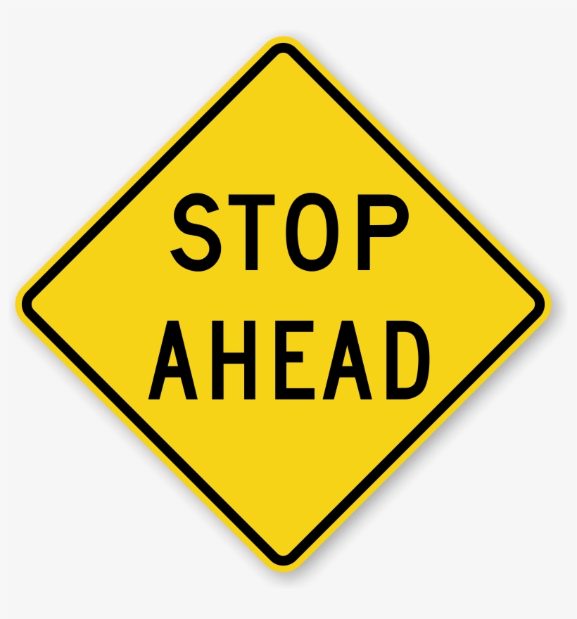 Zoom, Price, Buy - Stop Ahead Sign, transparent png download