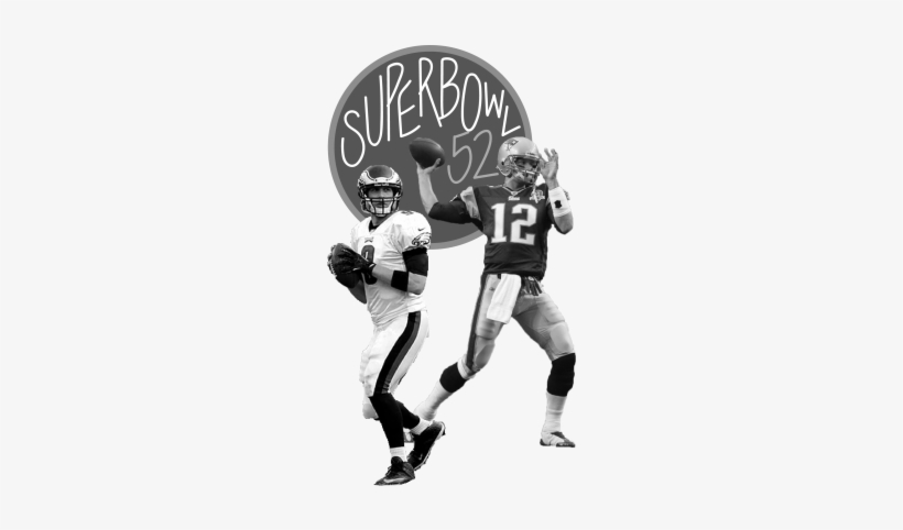 Eagles Look To Win First Ever Super Bowl - Tom Brady Jersey, transparent png download