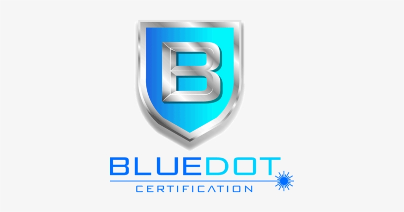 Bluedot Used Cosmetic Laser Certifications - Emblem, transparent png download