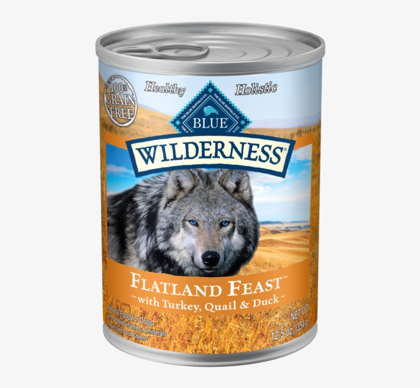Blue Buffalo Wilderness Grain Free Flatland Feast With - Blue Buffalo Dog Food, transparent png download