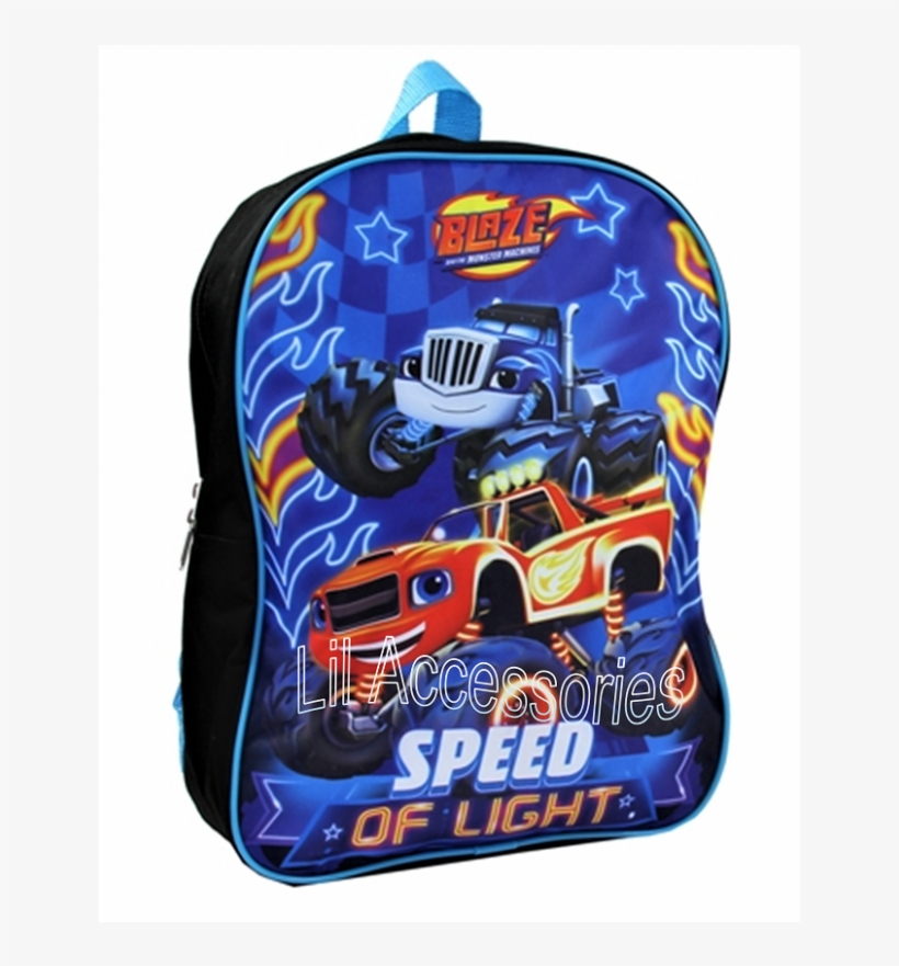 Nickelodeon Blaze And The Monster Machine 15" School, transparent png download